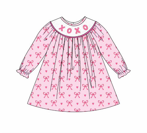 Bows and Kisses Dress ETA January