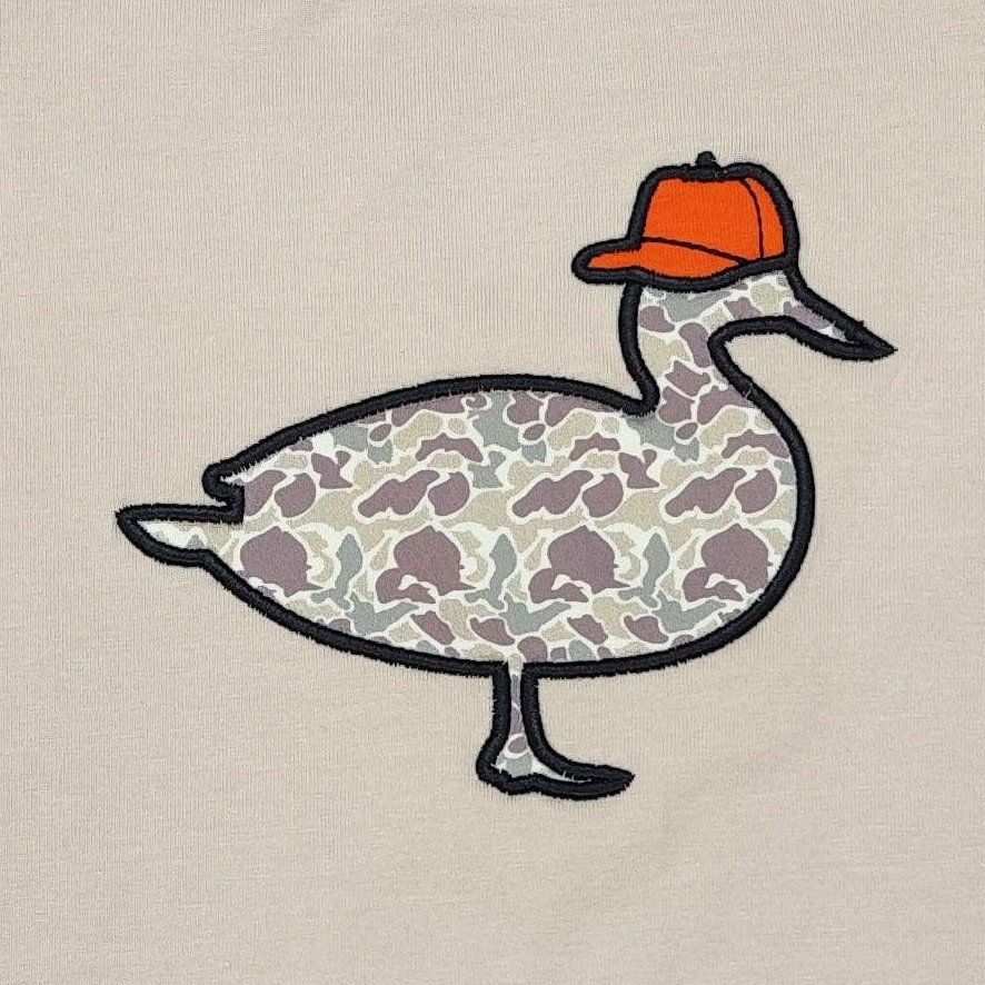 Boys Camo Duck Appliqué Shorts Set