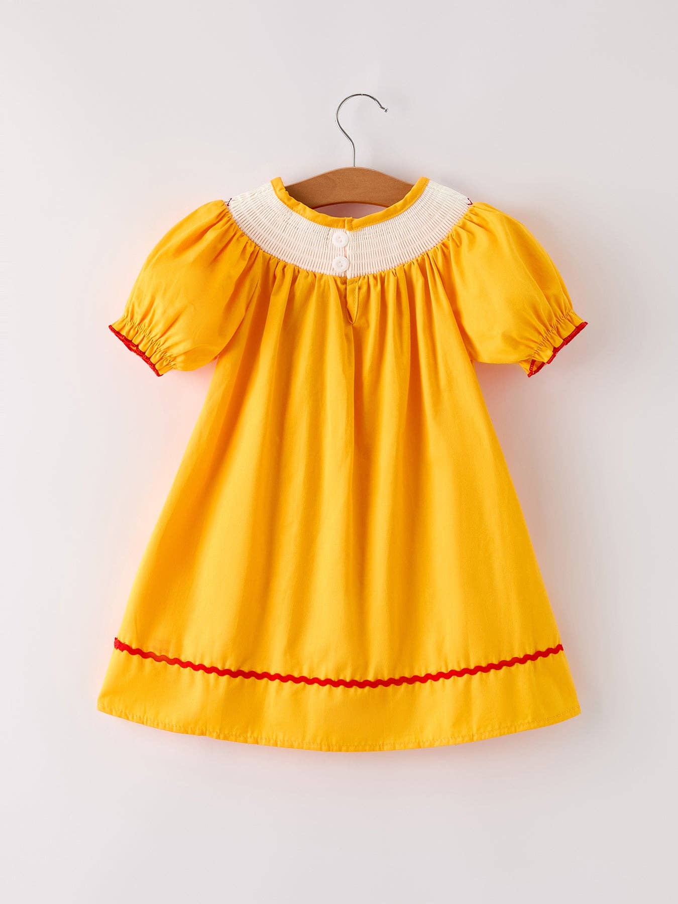 Fall Thanksgiving Smock Dress