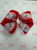 5" Fourth of July Hairbow