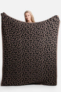 Leopard Print Adult Soft Throw Blanket