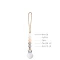 Quinn Cutie Clip (Pacifier Clip) - Neutral