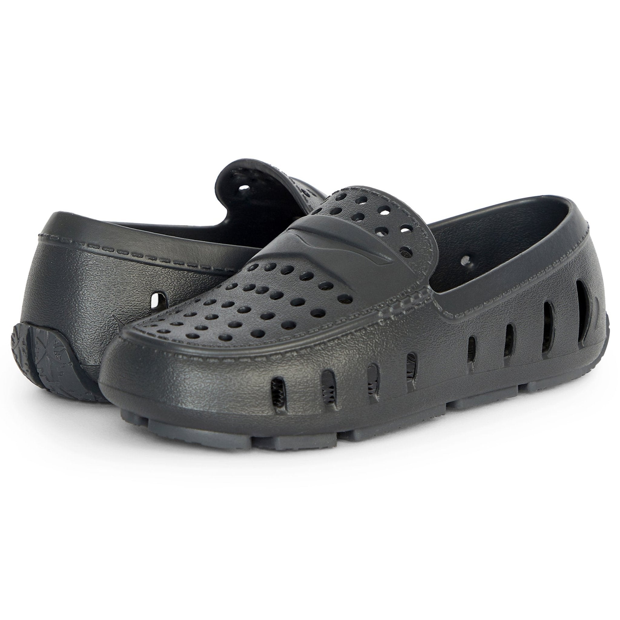 Kids Prodigy Black Asphalt Loafers