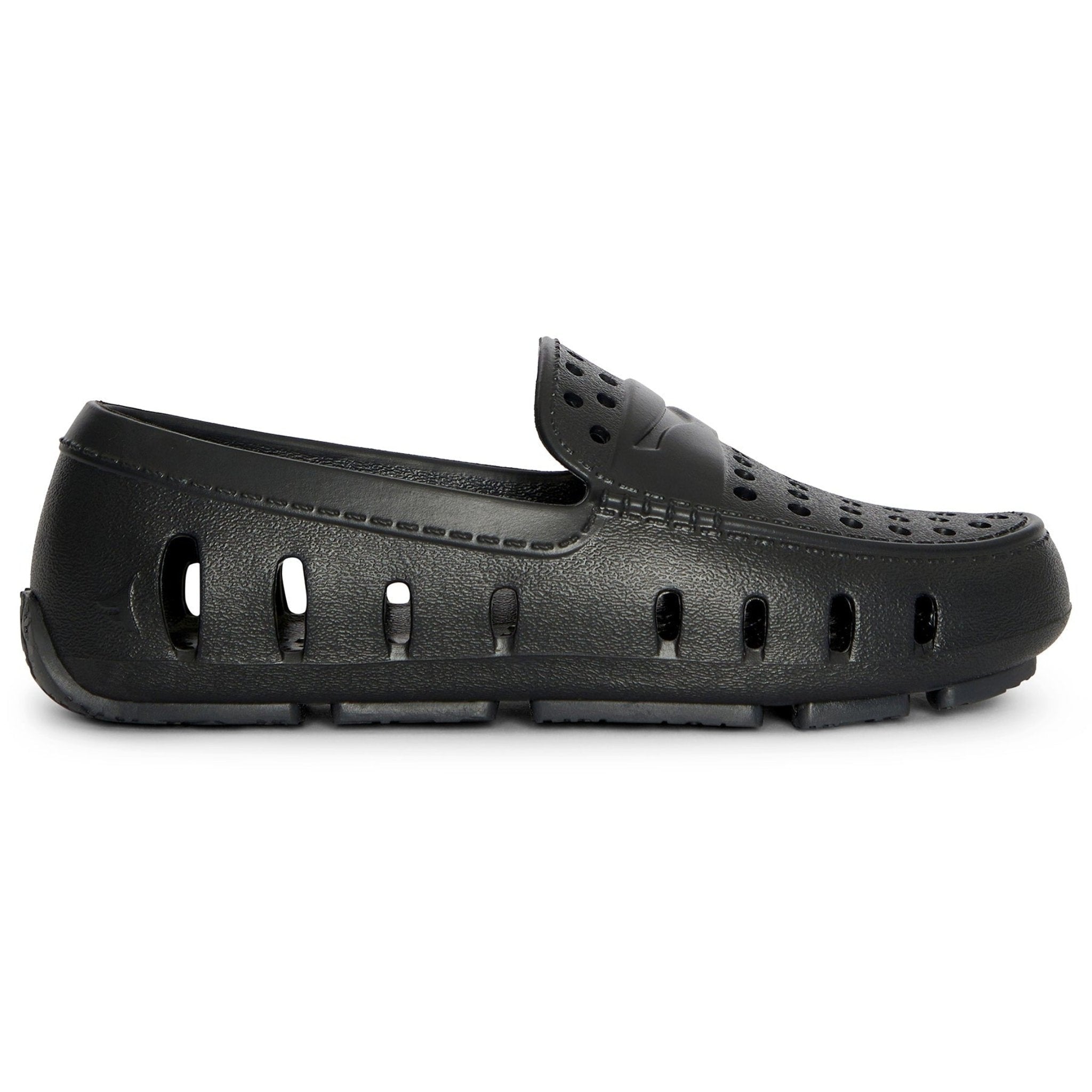 Kids Prodigy Black Asphalt Loafers