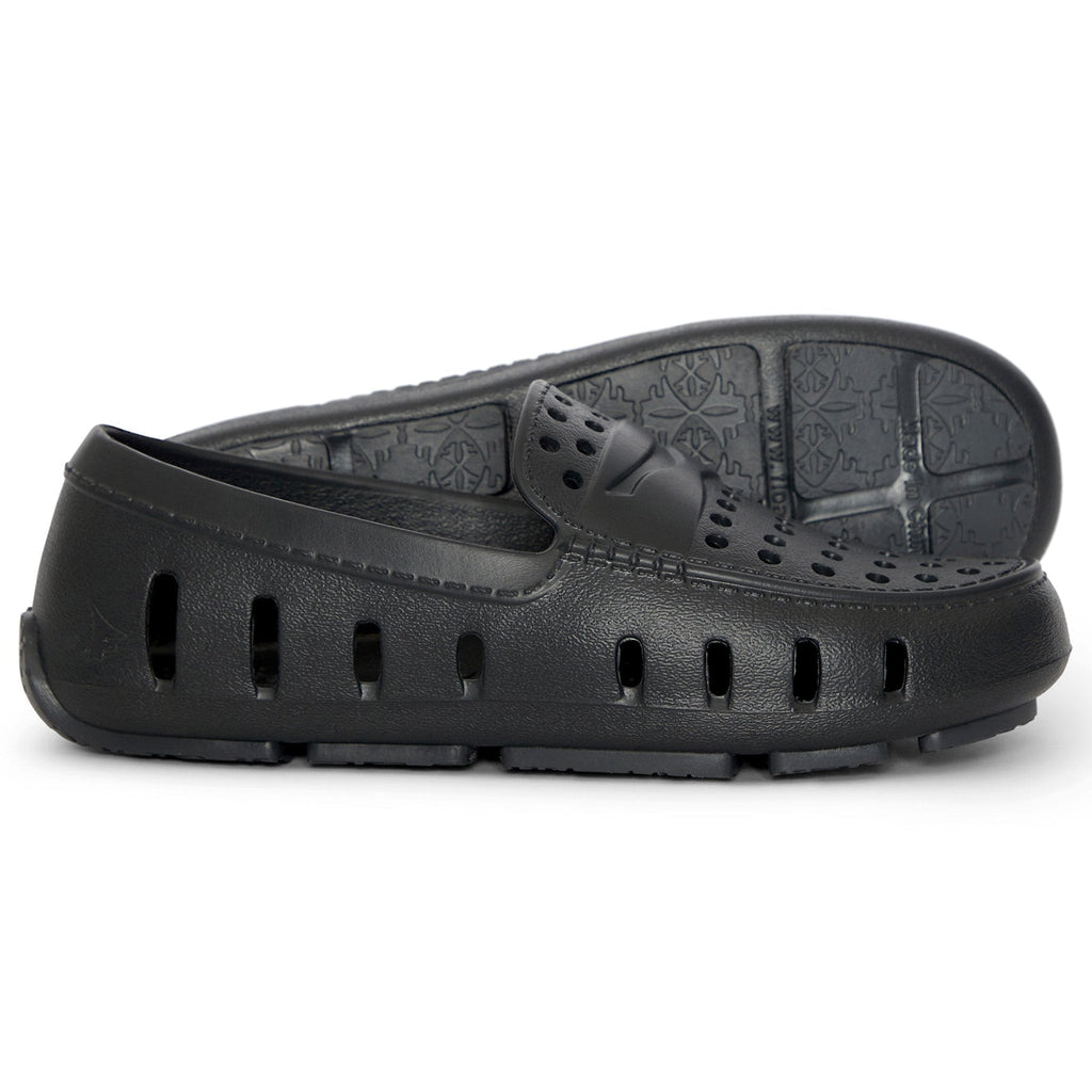 Kids Prodigy Black Asphalt Loafers