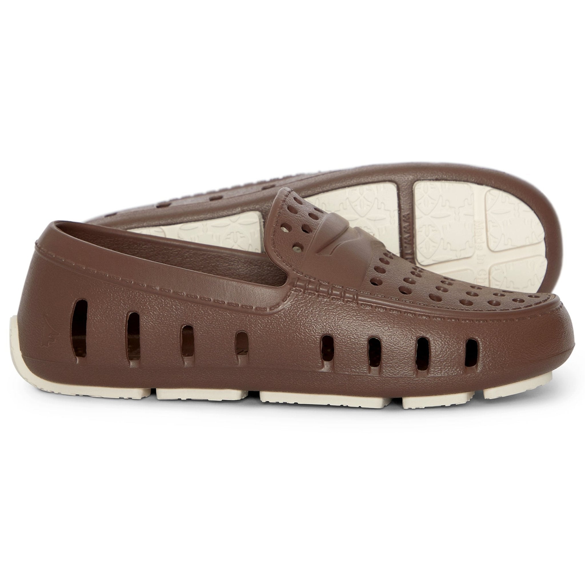 Kids Prodigy Driftwood Brown Coconut Loafers