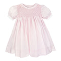 Fully Smocked Dress with French Lace