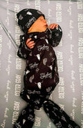 Howdy cowboy gown and hat set
