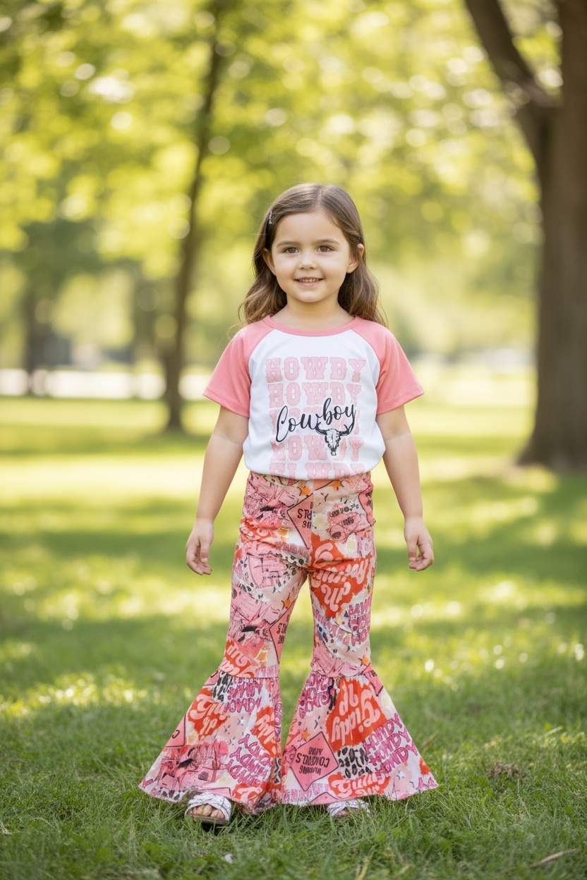 Howdy girls 2 piece set