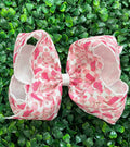 5" Pink cowgirl hair bow