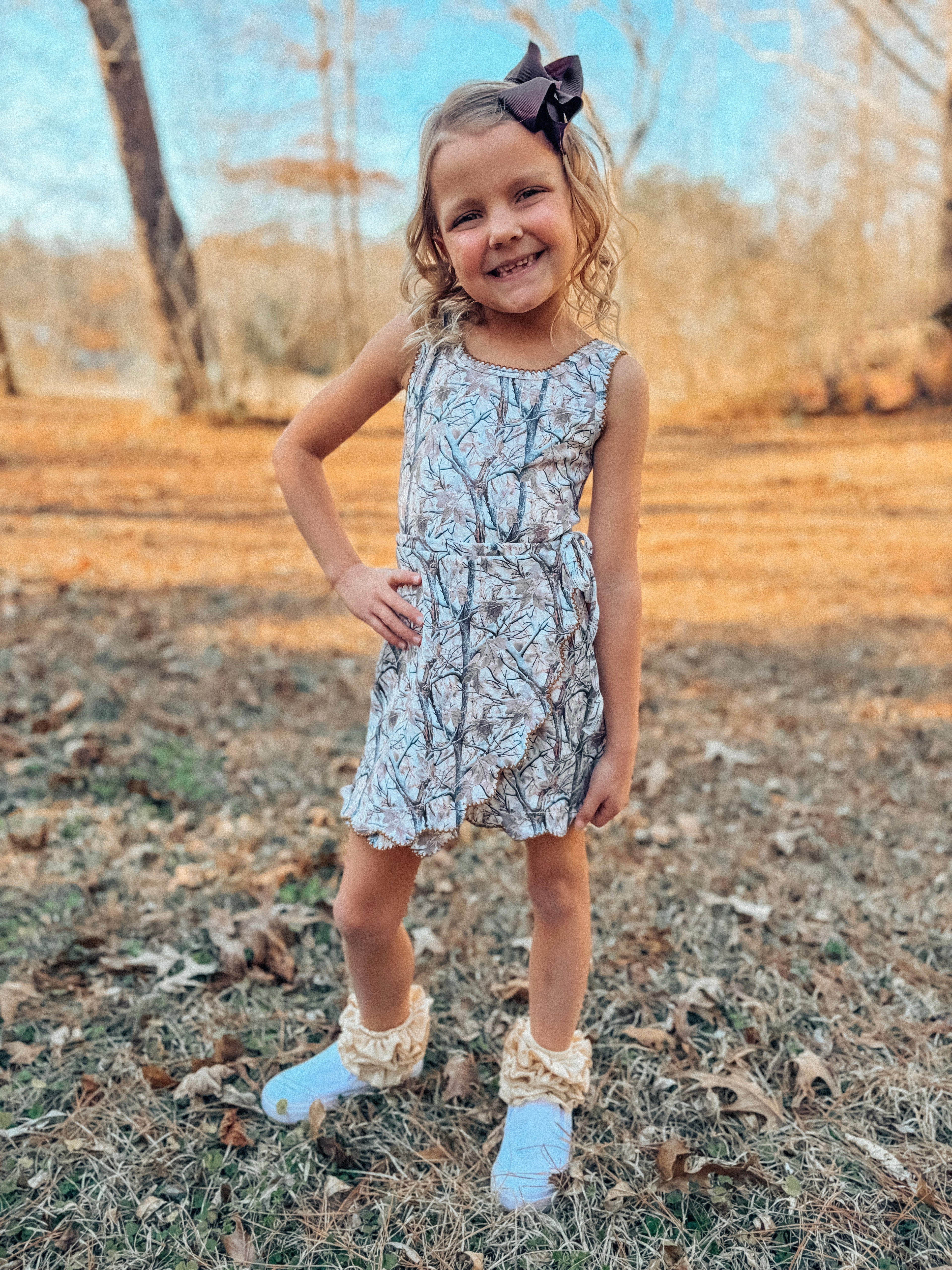 The Woodland Yoga Dress (Mommy And Me) (FINAL SALE)