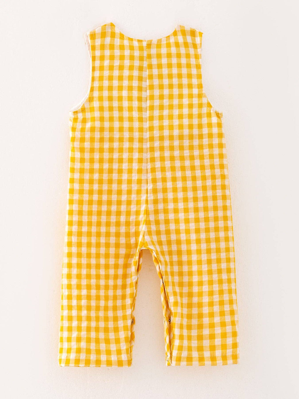 Boys Chicken Embroidered Romper