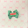 3.5" Krispy Kreme Hairbow