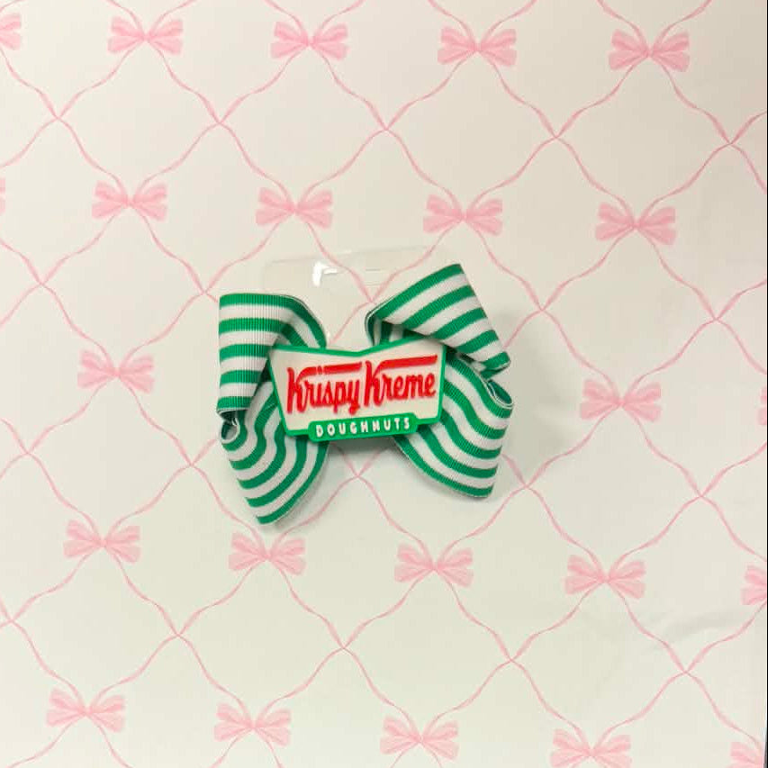 3.5" Krispy Kreme Hairbow