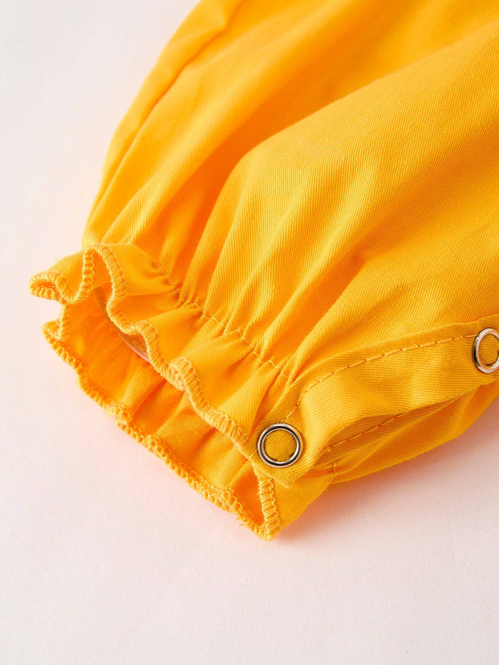Fall Thanksgiving Smock Girl Romper