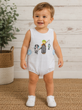 Boy Fishing Lure Appliqué Bubble