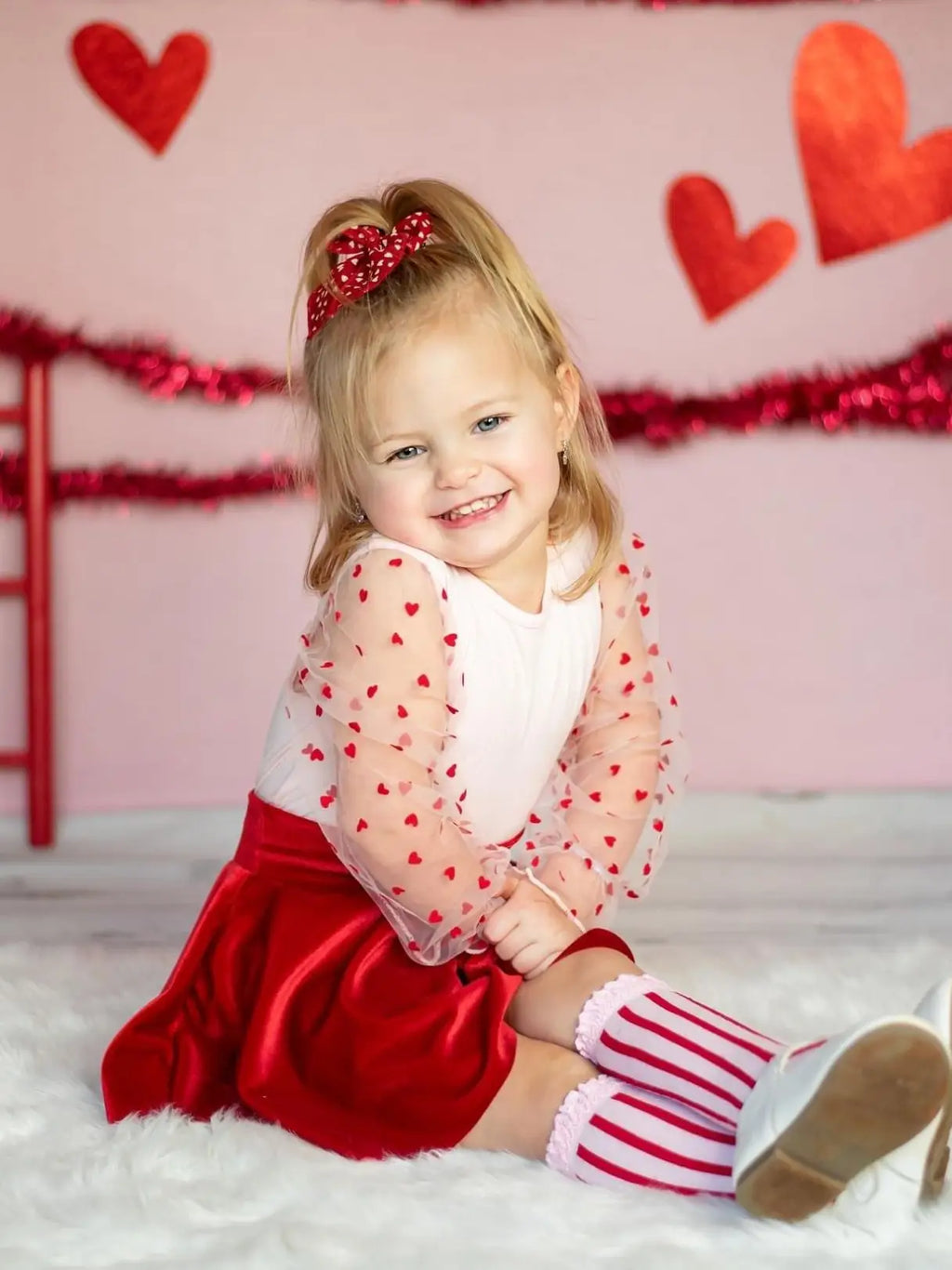 Sheer Dot Sleeve Leotard