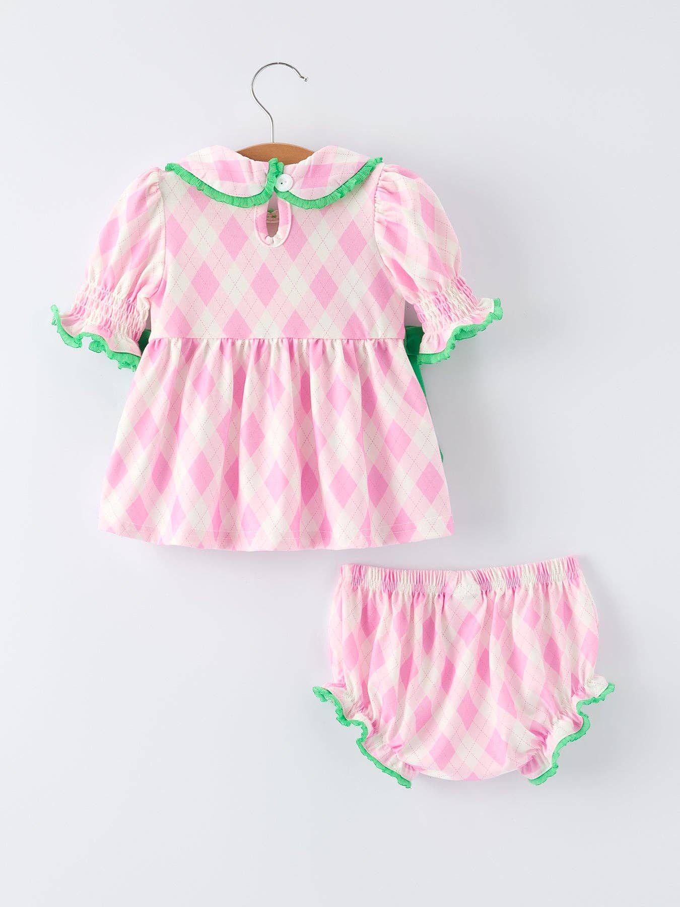 Golf Smocked Bloomer Set