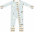 Max and Pippa | Boo Goose Halloween Ruffle Convertible Zippie Pajamas