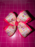 Notebook Scribble Hairbow