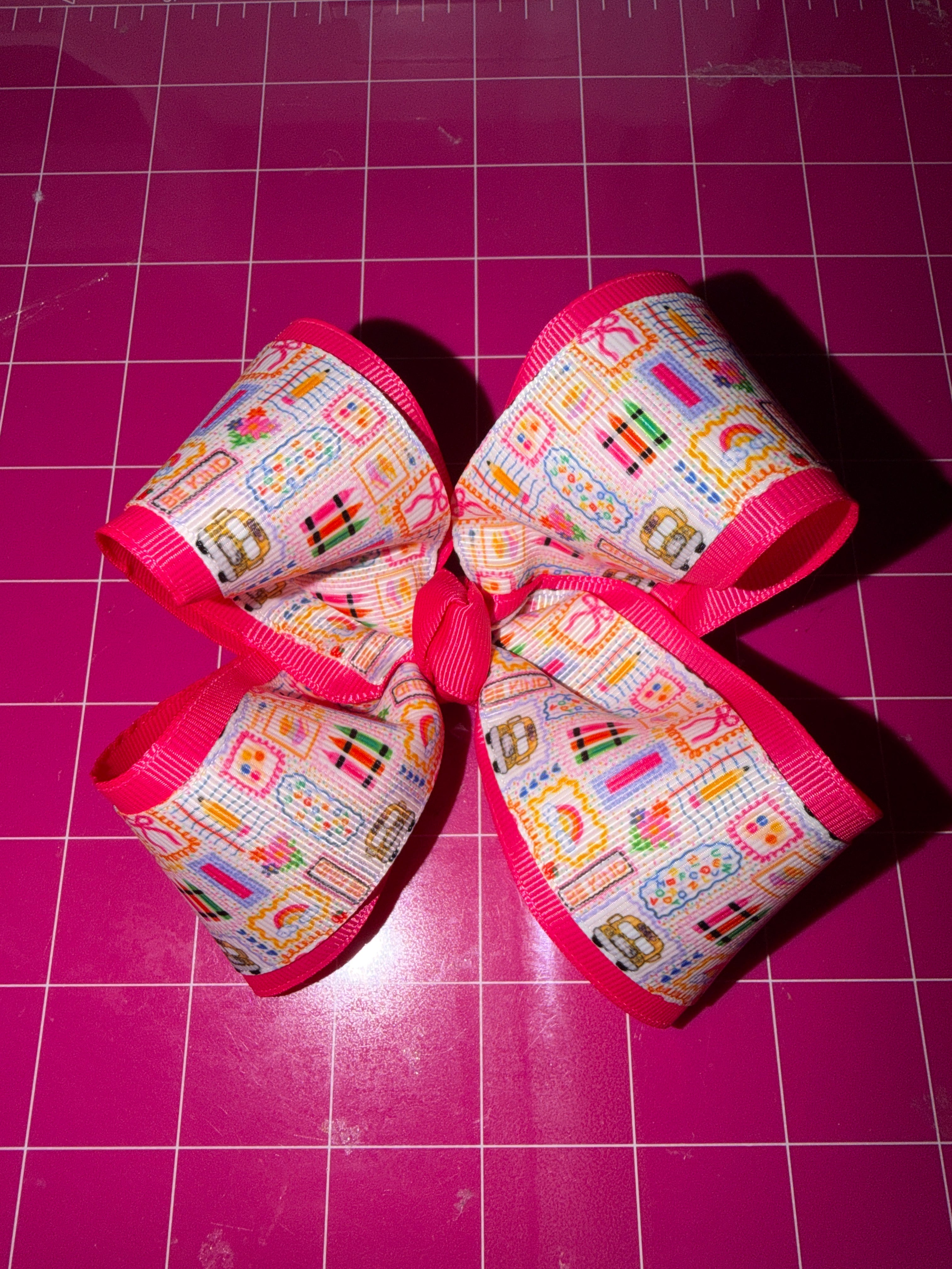 Notebook Scribble Hairbow