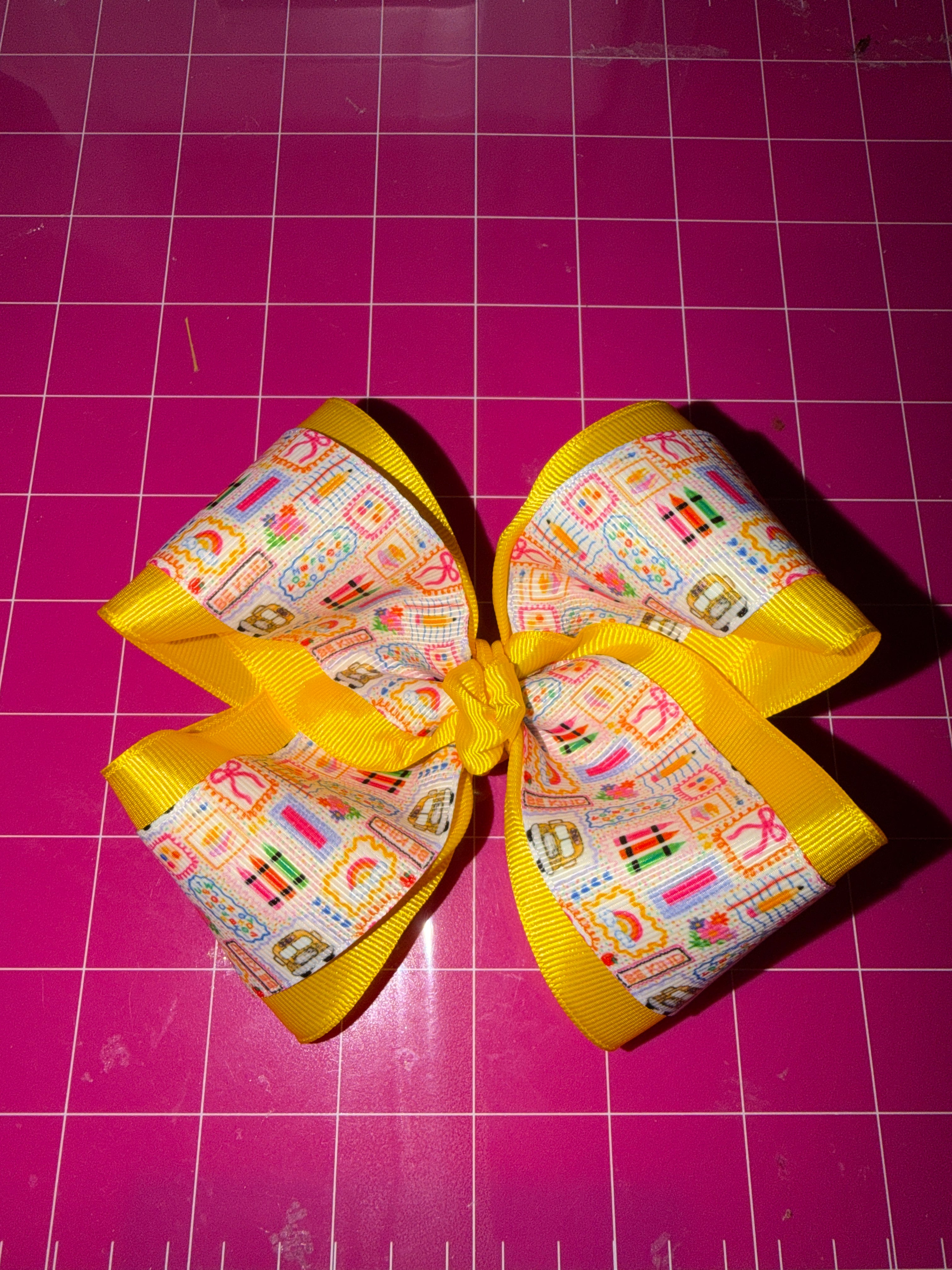 Notebook Scribble Hairbow