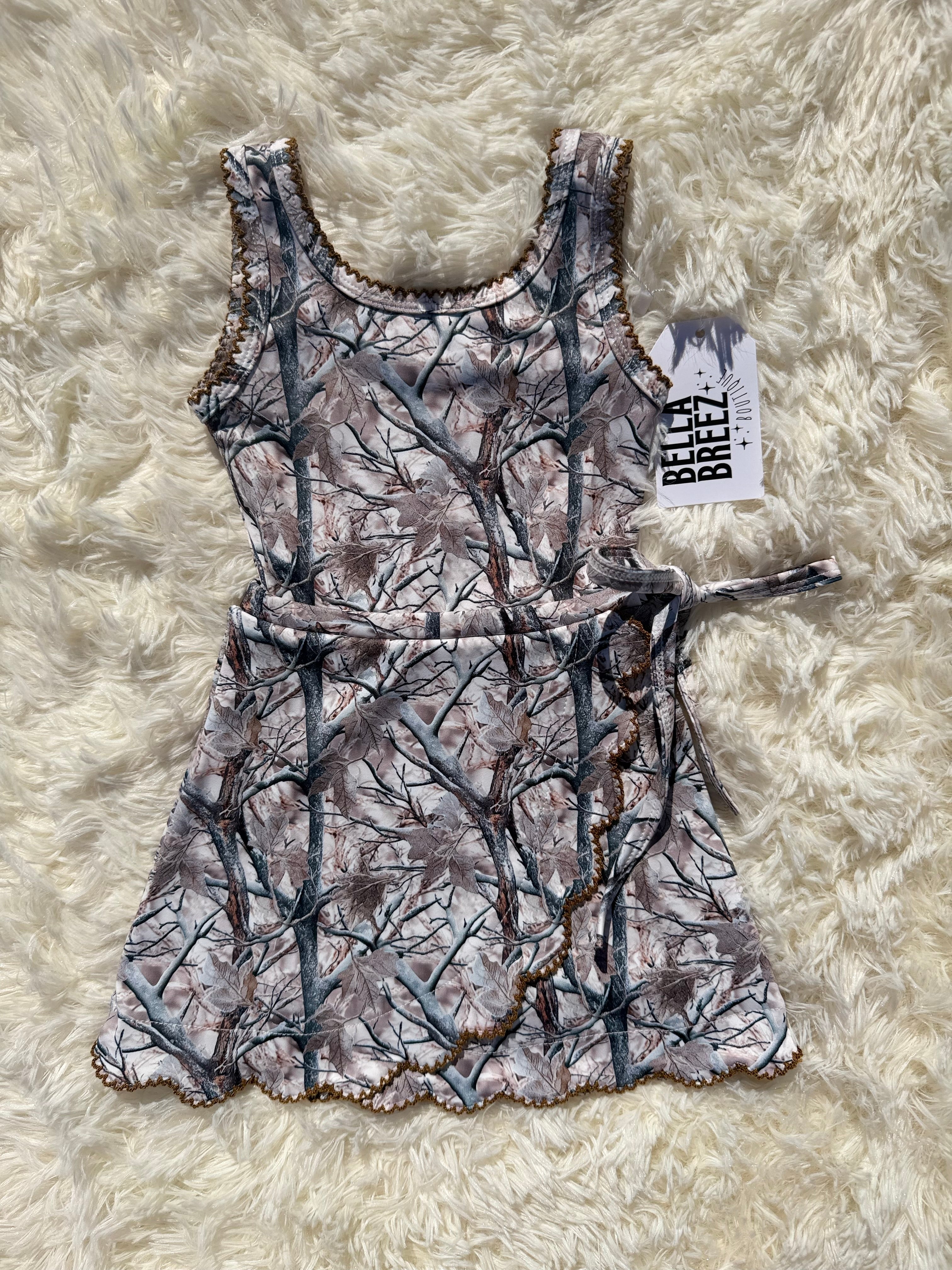 The Woodland Yoga Dress (Mommy And Me) (FINAL SALE)