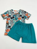 Beach checkered Boy set