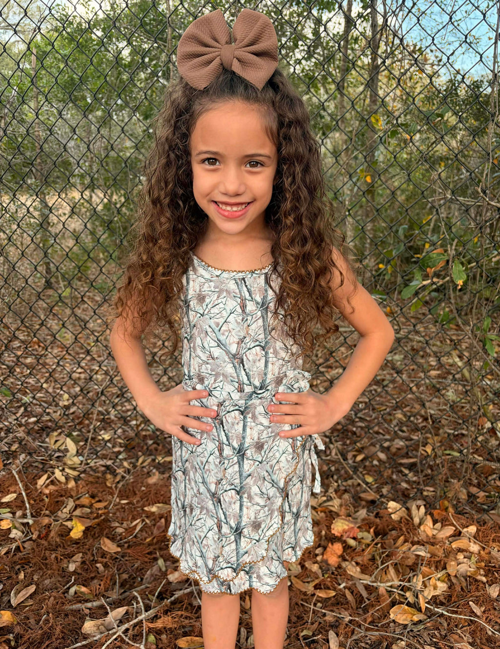The Woodland Yoga Dress (Mommy And Me) (FINAL SALE)