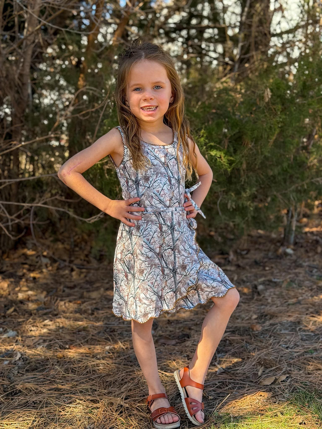 The Woodland Yoga Dress (Mommy And Me) (FINAL SALE)