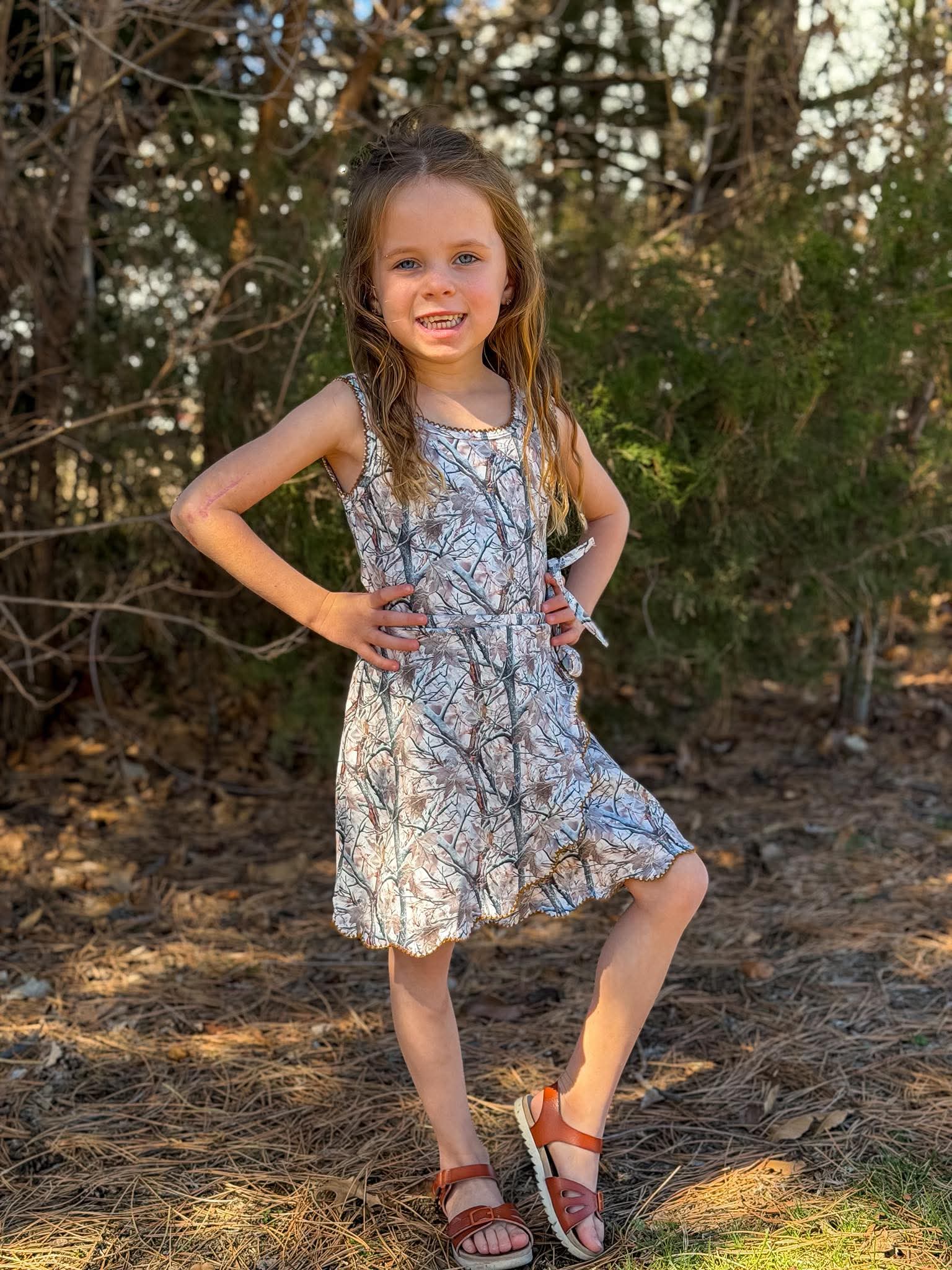 The Woodland Yoga Dress (Mommy And Me) (FINAL SALE)
