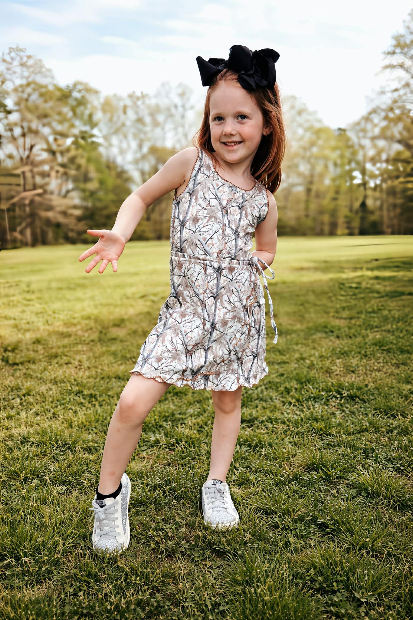 The Woodland Yoga Dress (Mommy And Me) (FINAL SALE)