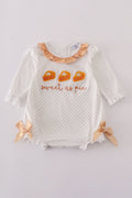 Sweet as pie french knot girl bubble