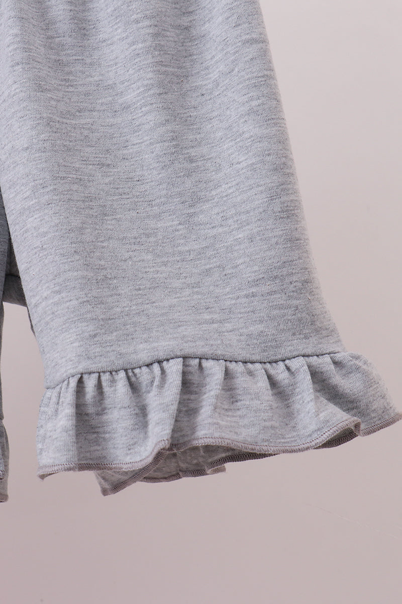 Maroon Alabama Roll Tide Smocked Ruffle Shorts Set