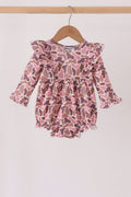 Pink leopard rufle bubble