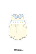 PO103 Cream ice cream embroidery gingham collection