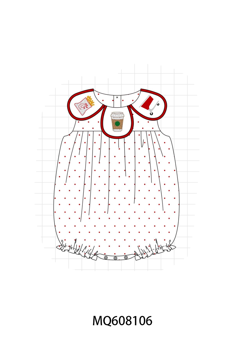 PO103 Red dot favorite things embroidery collection