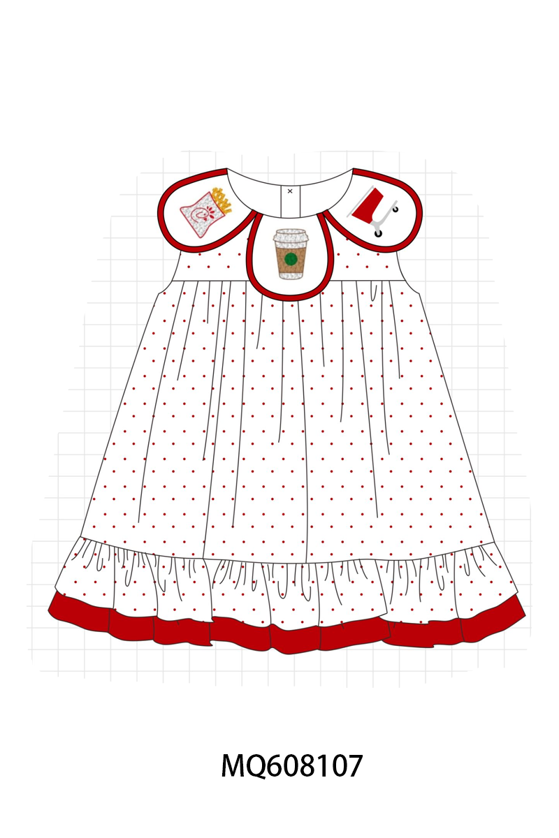 PO103 Red dot favorite things embroidery collection