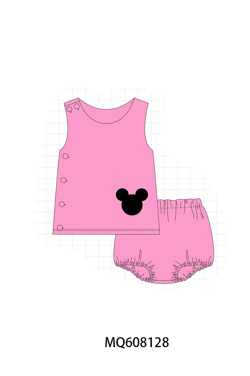 PO103 Pink character applique collection