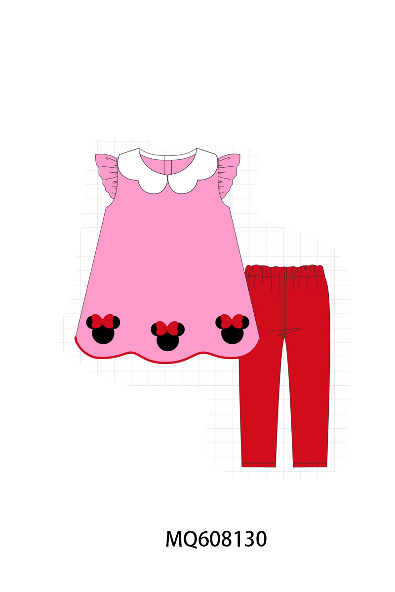 PO103 Pink character applique collection