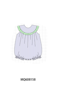PO103 Lavender seersucker ruffle collection