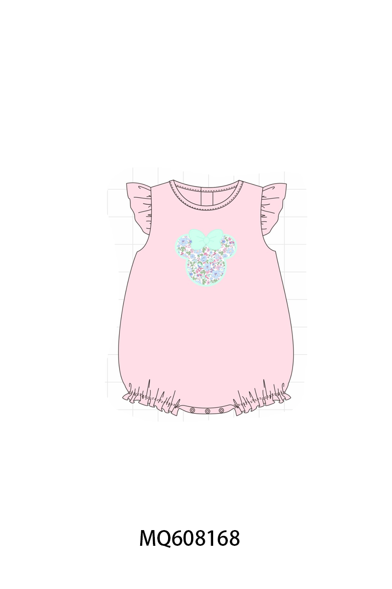 PO103 Pink&blue character applique collection
