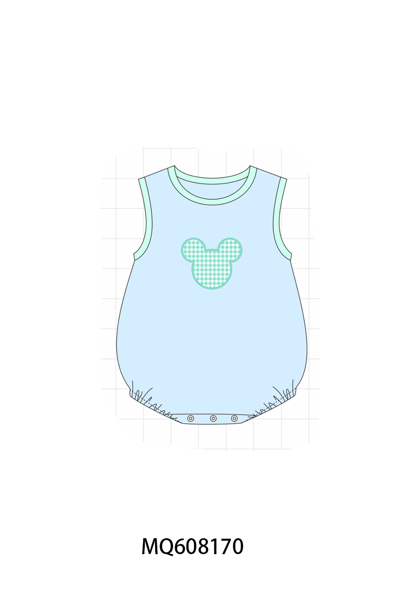 PO103 Pink&blue character applique collection