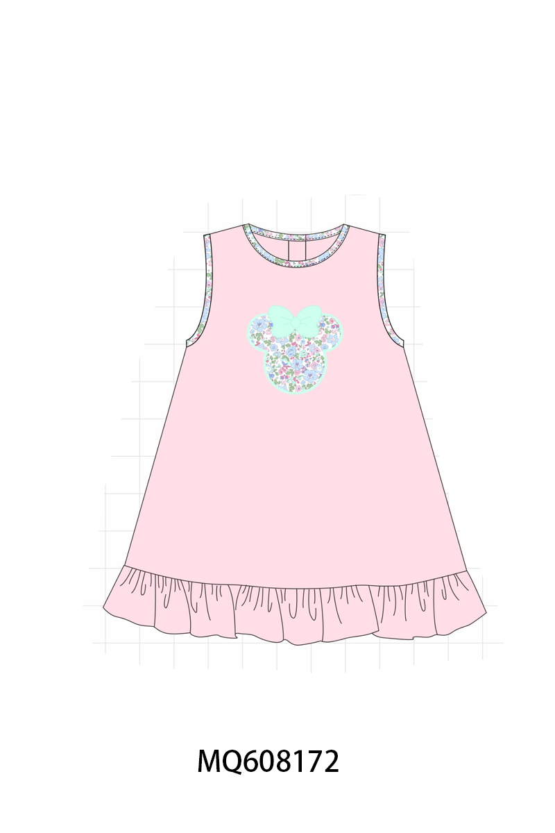 PO103 Pink&blue character applique collection