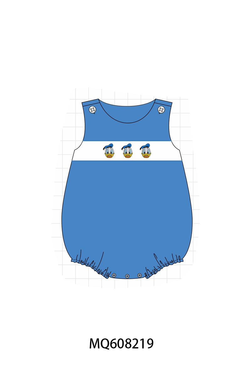 PO103 Blue&purple character embroidery collection