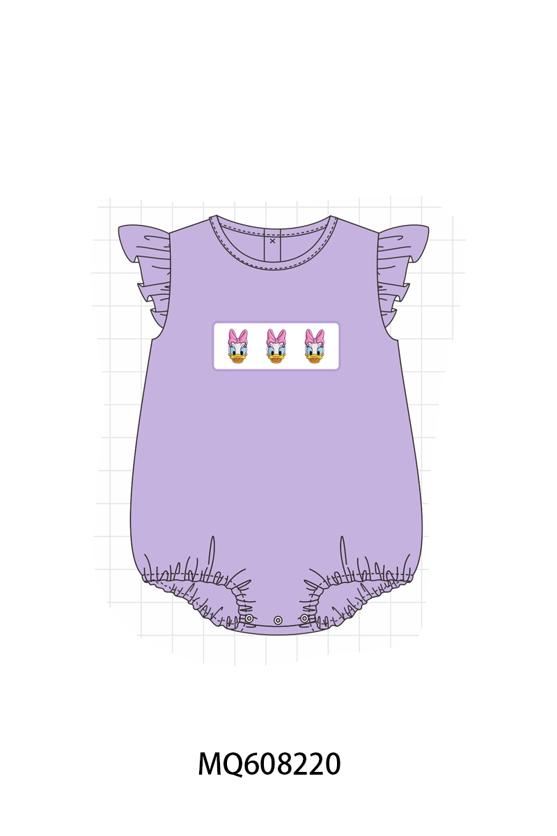 PO103 Blue&purple character embroidery collection