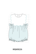 PO103 Blue stripe bow collection