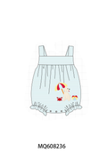 PO103 Blue stripe puppy applique collection