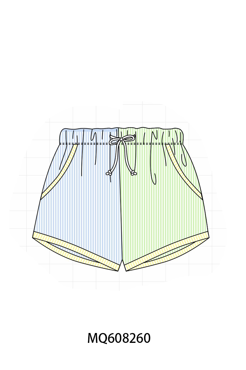 PO103 Colorblock seersucker stripe collection