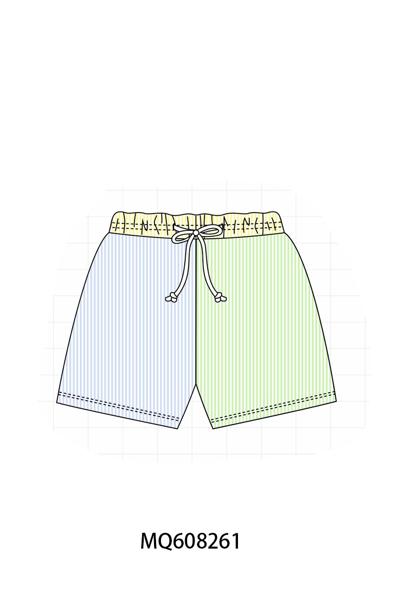 PO103 Colorblock seersucker stripe collection